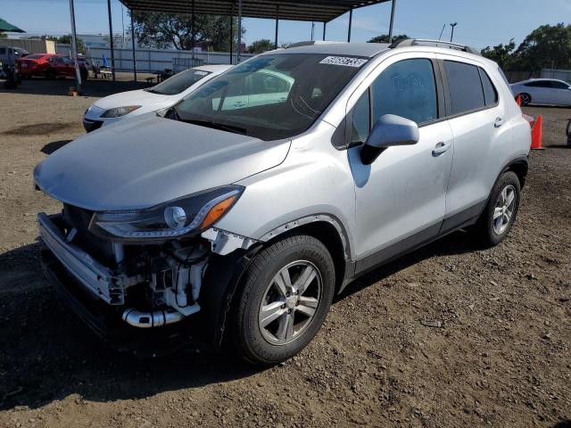 CHEVROLET TRAX 1LT 2021 kl7cjlsm3mb373326