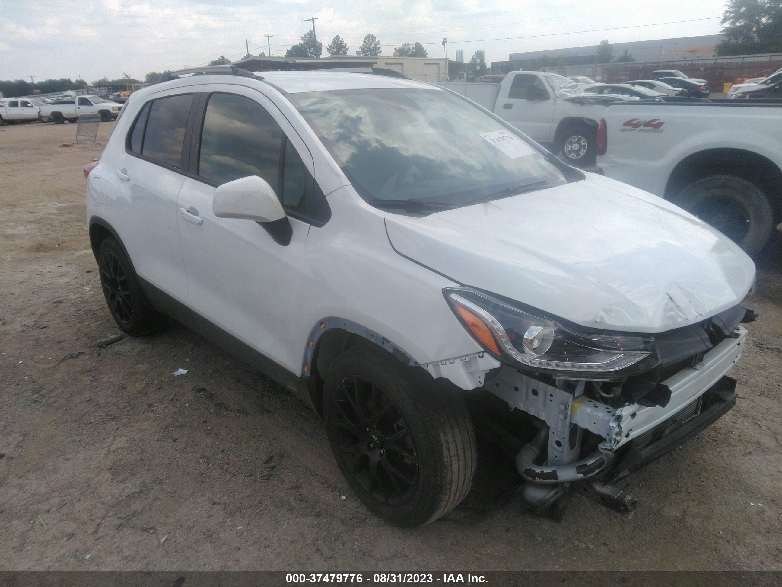 CHEVROLET TRAX 2022 kl7cjlsmxnb500140