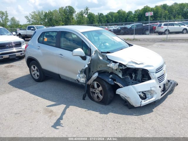 CHEVROLET TRAX 2016 kl7cjnsb0gb607601