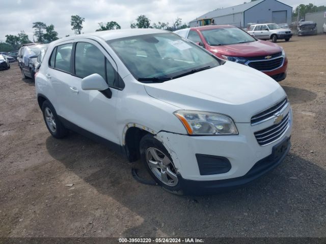 CHEVROLET TRAX 2016 kl7cjnsb2gb528639