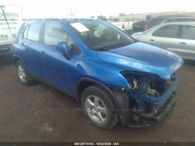 CHEVROLET TRAX 2016 kl7cjnsb2gb582264