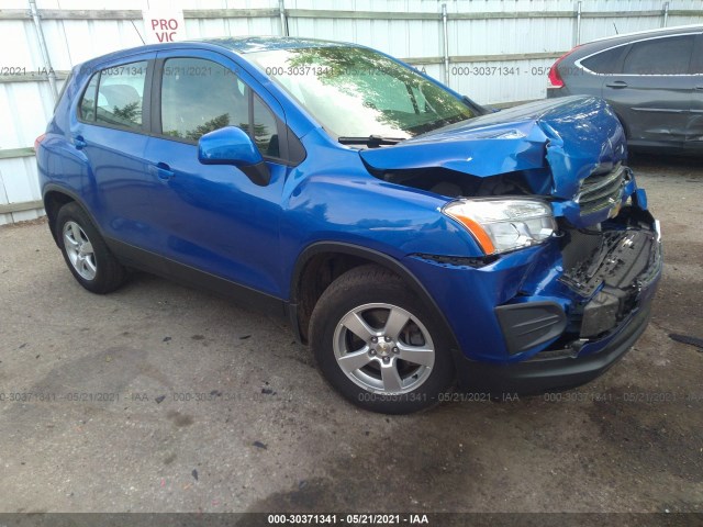 CHEVROLET TRAX 2016 kl7cjnsb2gb761887