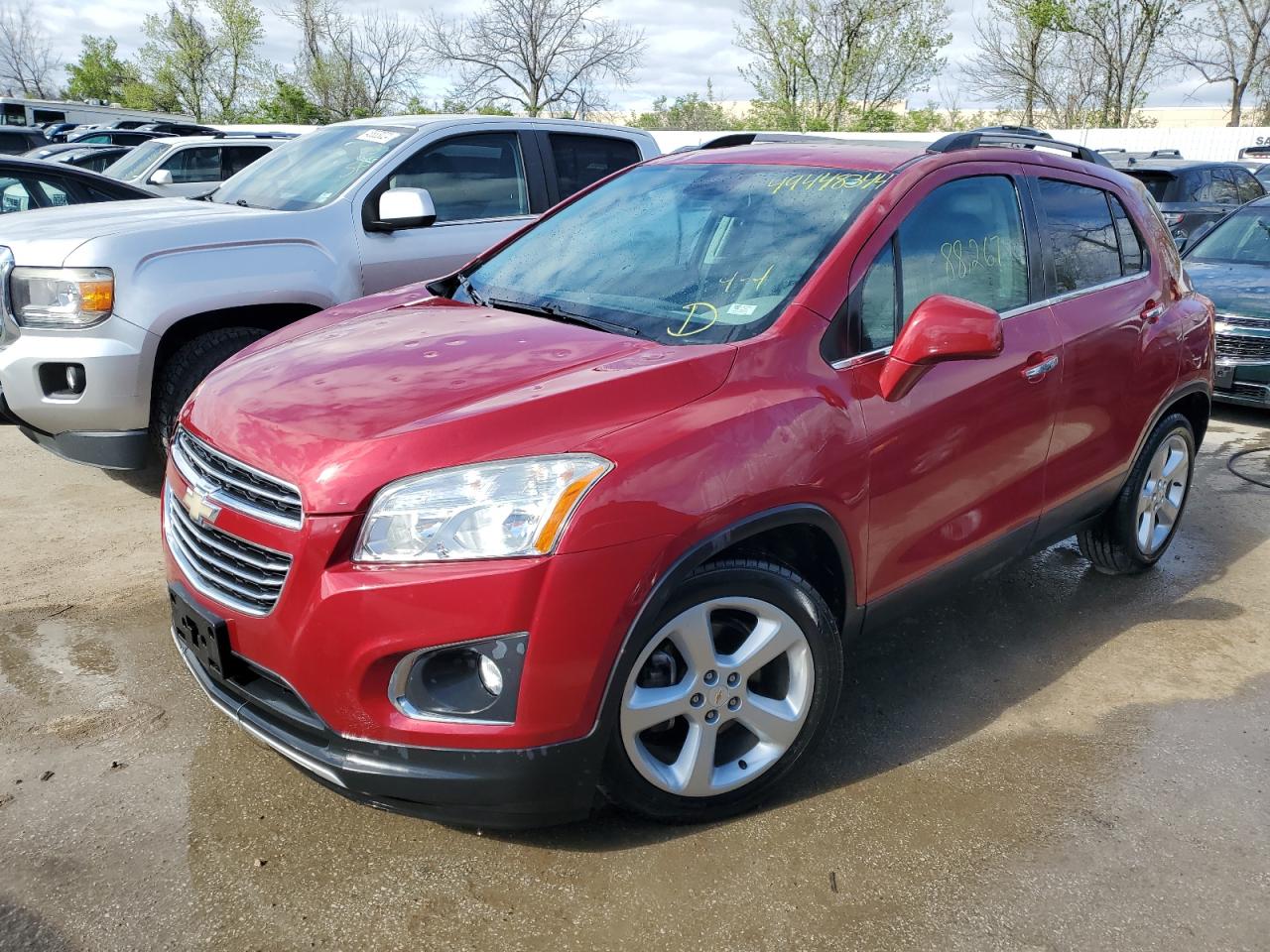 CHEVROLET TRAX 2015 kl7cjnsb3fb205554