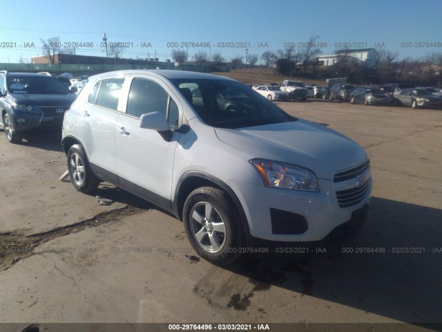 CHEVROLET TRAX 2016 kl7cjnsb3gb592057