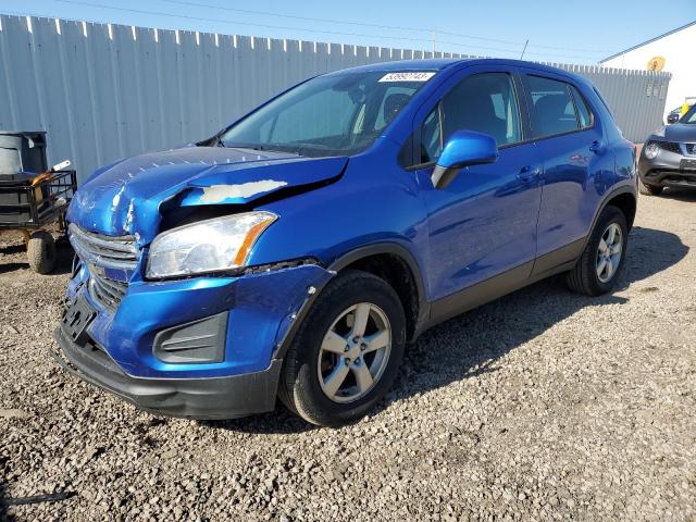 CHEVROLET TRAX LS 2016 kl7cjnsb3gb639653