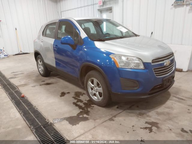 CHEVROLET TRAX 2016 kl7cjnsb4gb623431