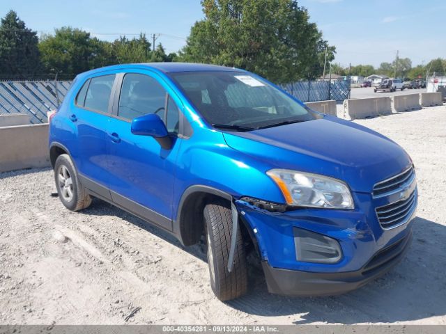 CHEVROLET TRAX 2016 kl7cjnsb6gb605142