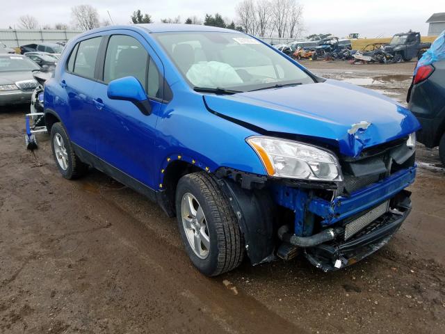 CHEVROLET TRAX LS 2016 kl7cjnsb6gb760855