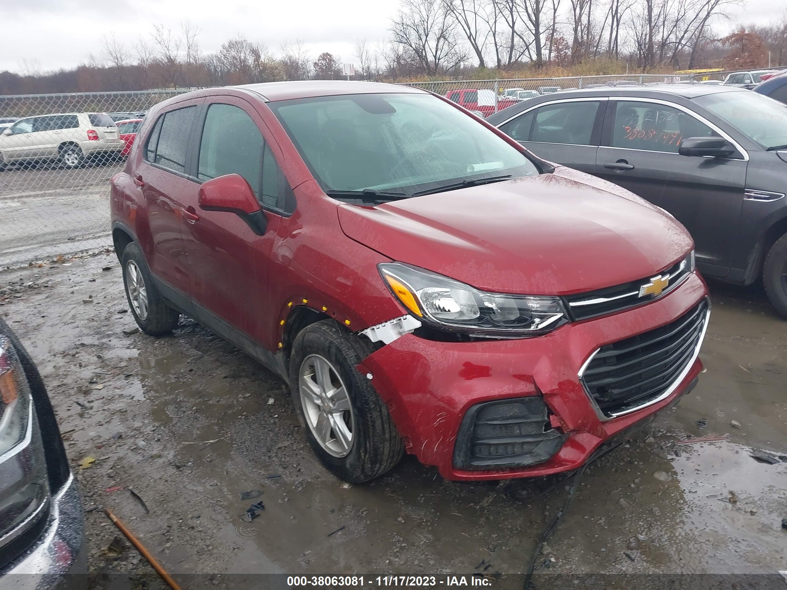 CHEVROLET TRAX 2021 kl7cjnsb6mb314457