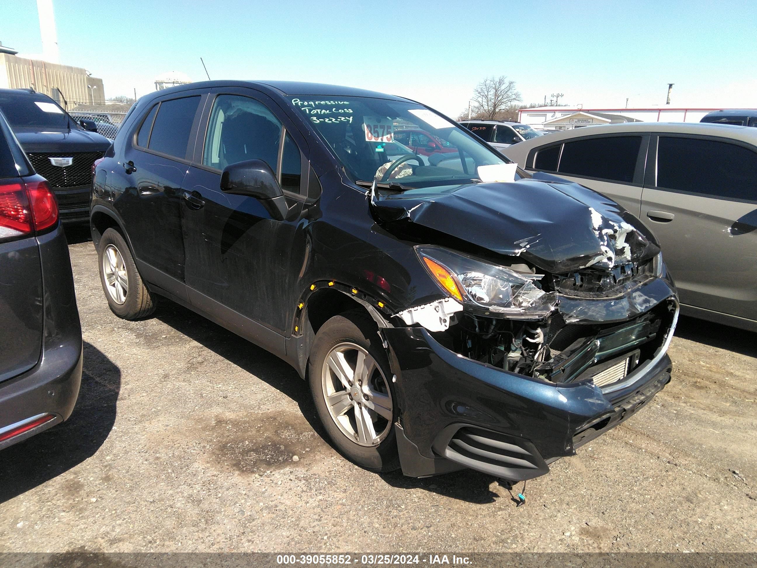 CHEVROLET TRAX 2021 kl7cjnsb6mb342078