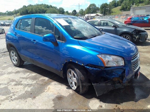 CHEVROLET TRAX 2016 kl7cjnsb7gb762193