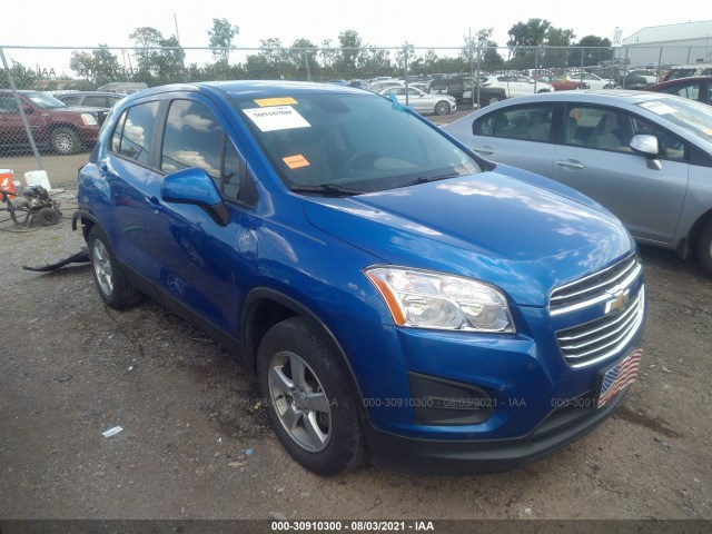 CHEVROLET TRAX 2016 kl7cjnsb8gb518472