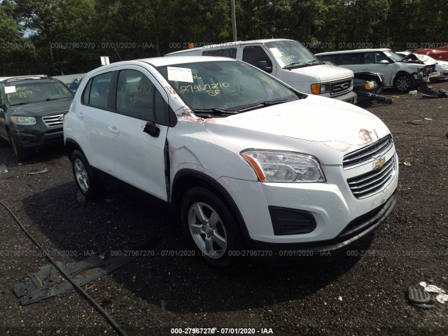 CHEVROLET TRAX 2016 kl7cjnsb8gb591146