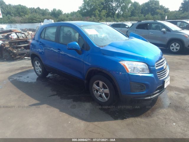 CHEVROLET TRAX 2016 kl7cjnsb9gb754581