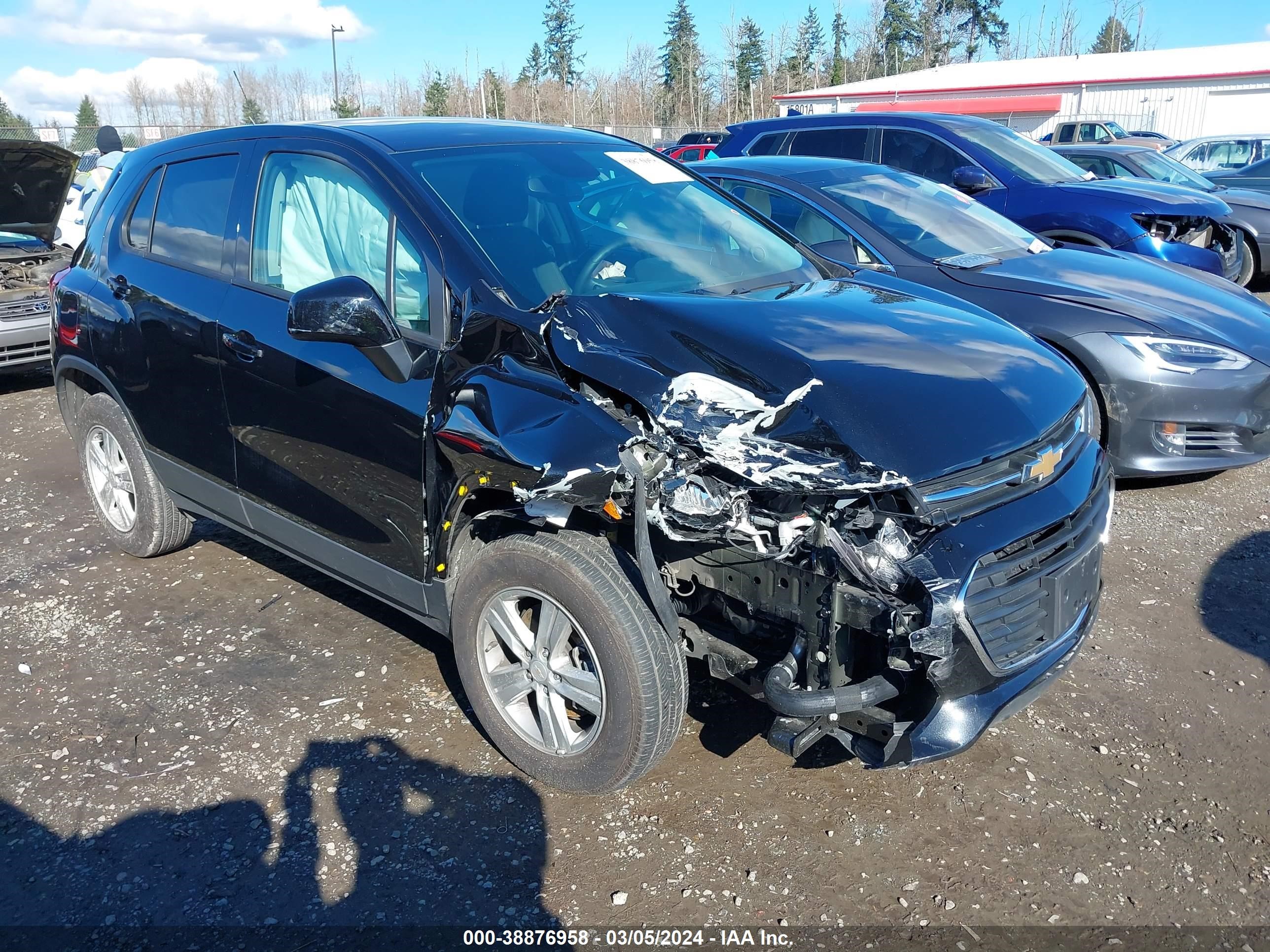 CHEVROLET TRAX 2022 kl7cjnsm5nb552657