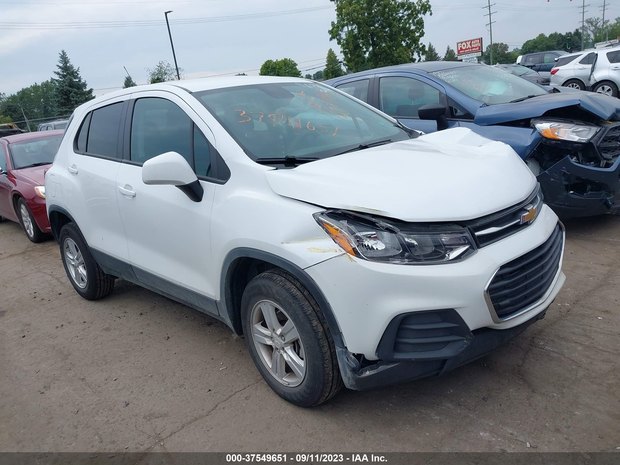 CHEVROLET TRAX 2022 kl7cjnsm6nb544244