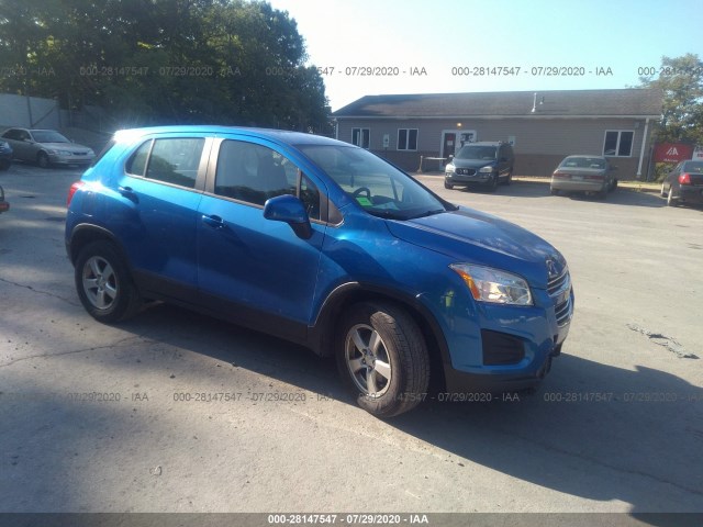 CHEVROLET TRAX 2015 kl7cjpsb0fb069671