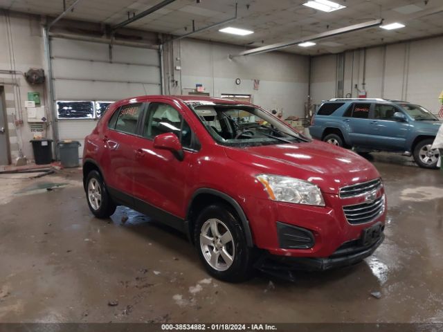 CHEVROLET TRAX 2015 kl7cjpsb0fb073655