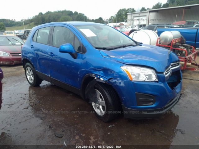 CHEVROLET TRAX 2015 kl7cjpsb0fb098166