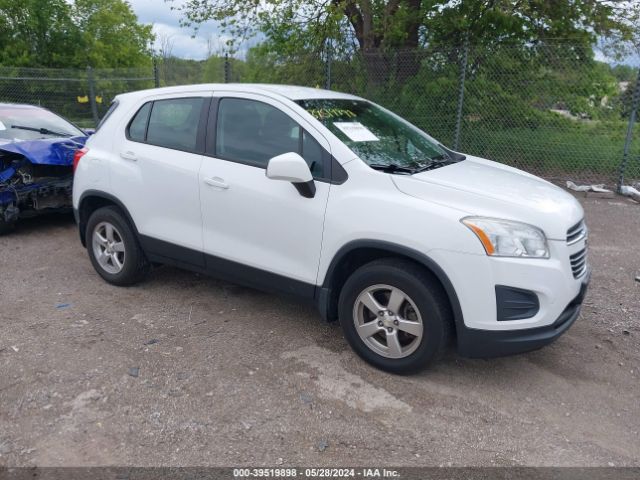 CHEVROLET TRAX 2015 kl7cjpsb0fb099768