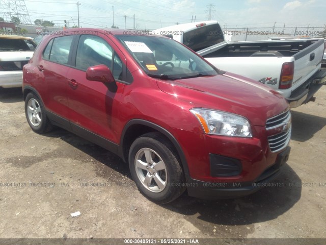 CHEVROLET TRAX 2015 kl7cjpsb0fb227622