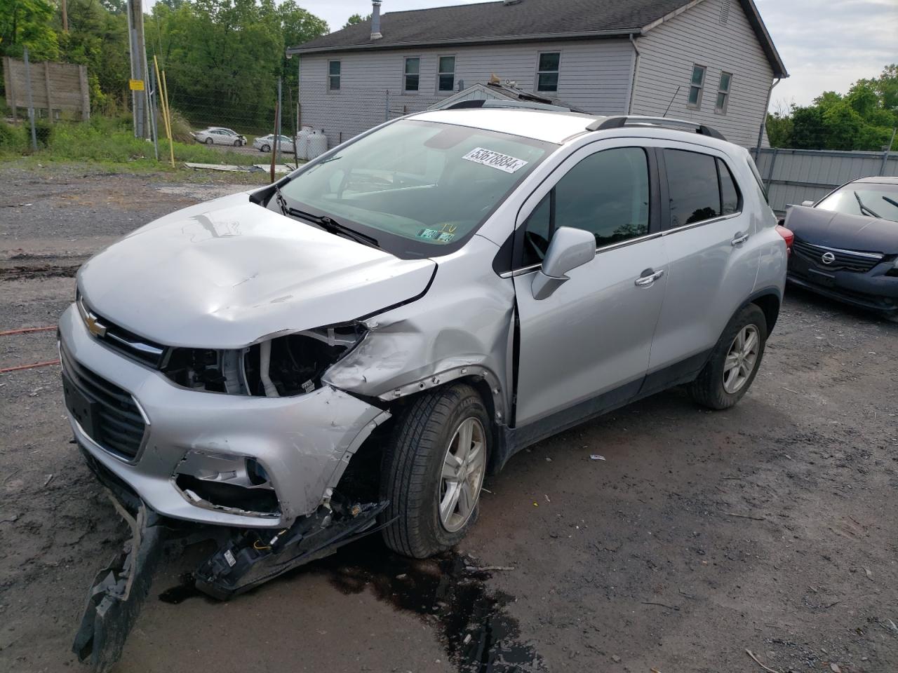 CHEVROLET TRAX 2019 kl7cjpsb0kb756949