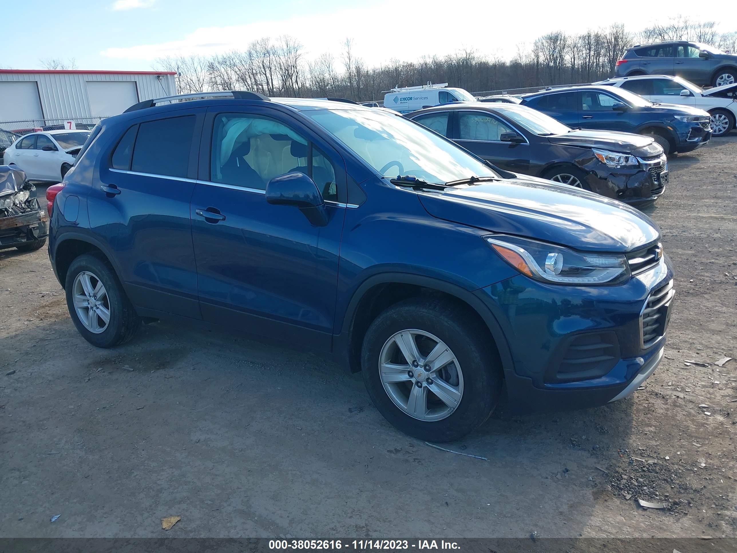 CHEVROLET TRAX 2020 kl7cjpsb0lb334214