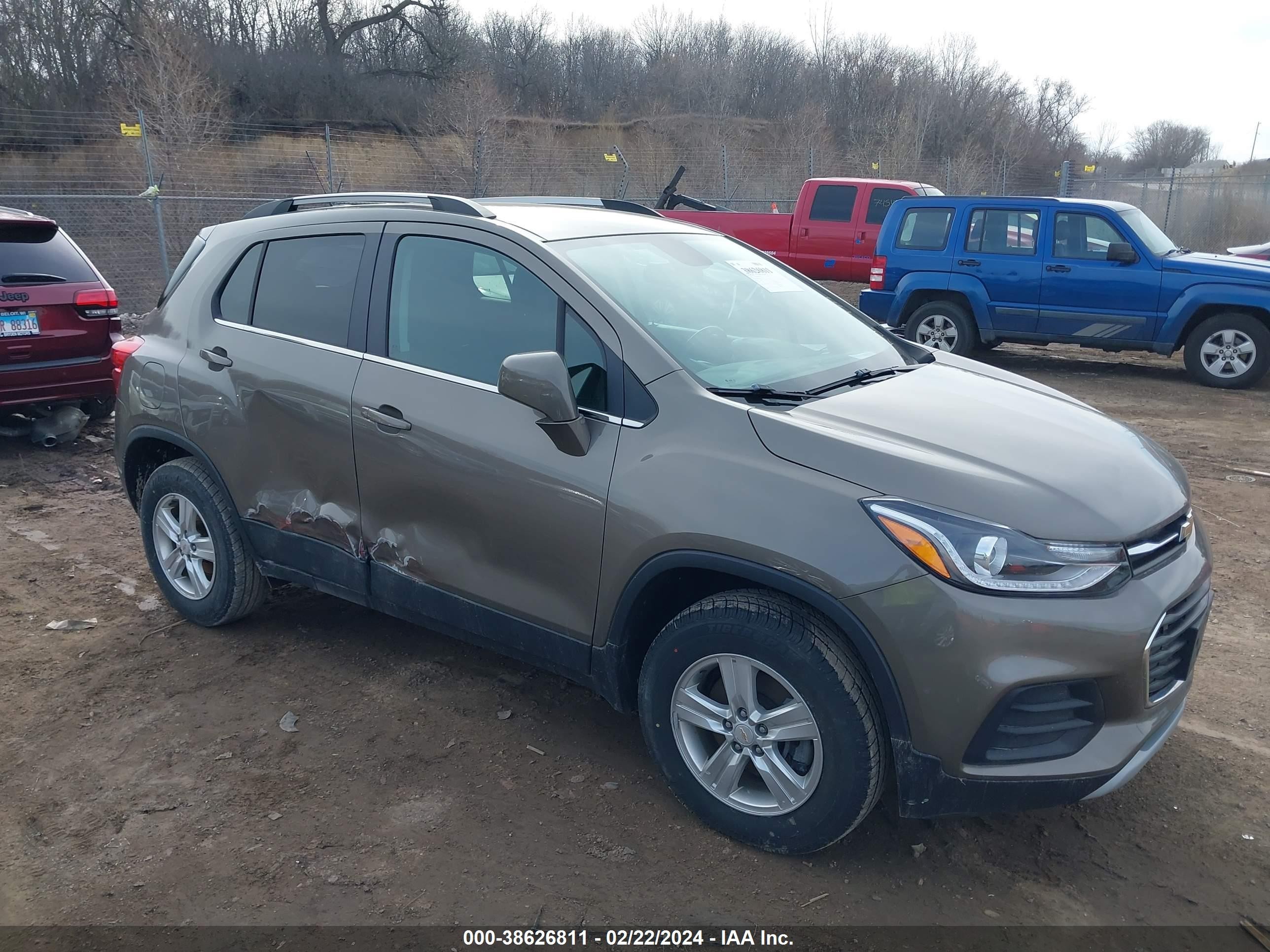 CHEVROLET TRAX 2020 kl7cjpsb0lb354317