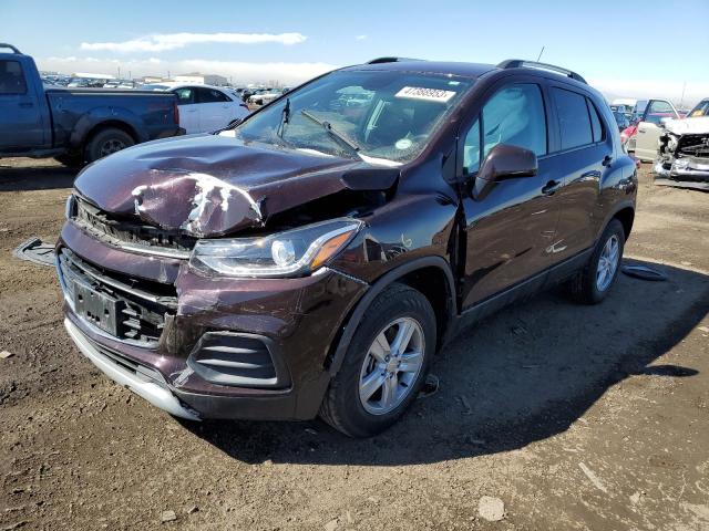 CHEVROLET TRAX 1LT 2021 kl7cjpsb0mb360118