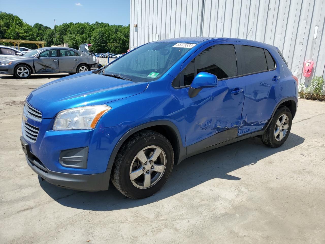 CHEVROLET TRAX 2015 kl7cjpsb1fb178012