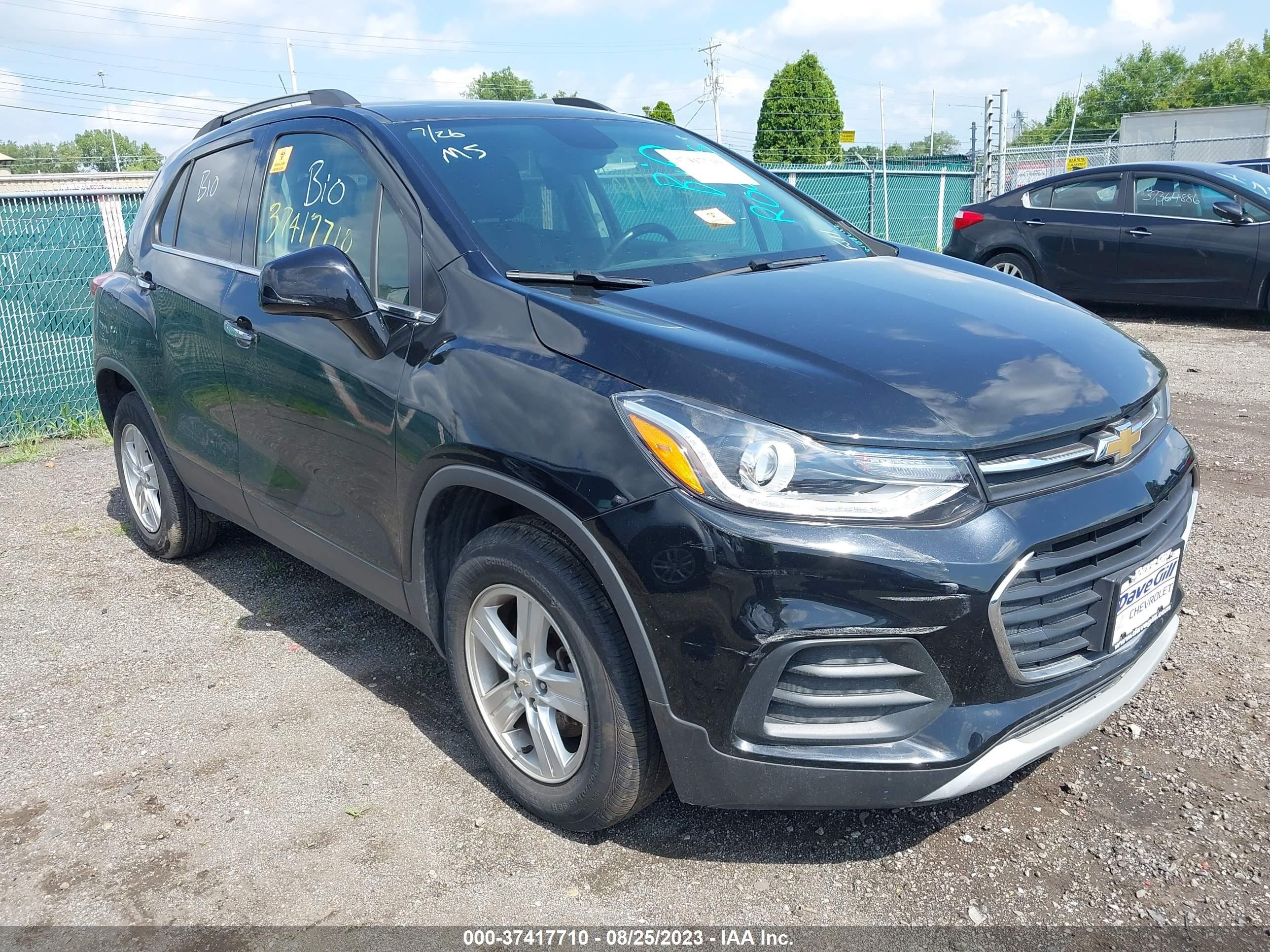 CHEVROLET TRAX 2019 kl7cjpsb1kb829455