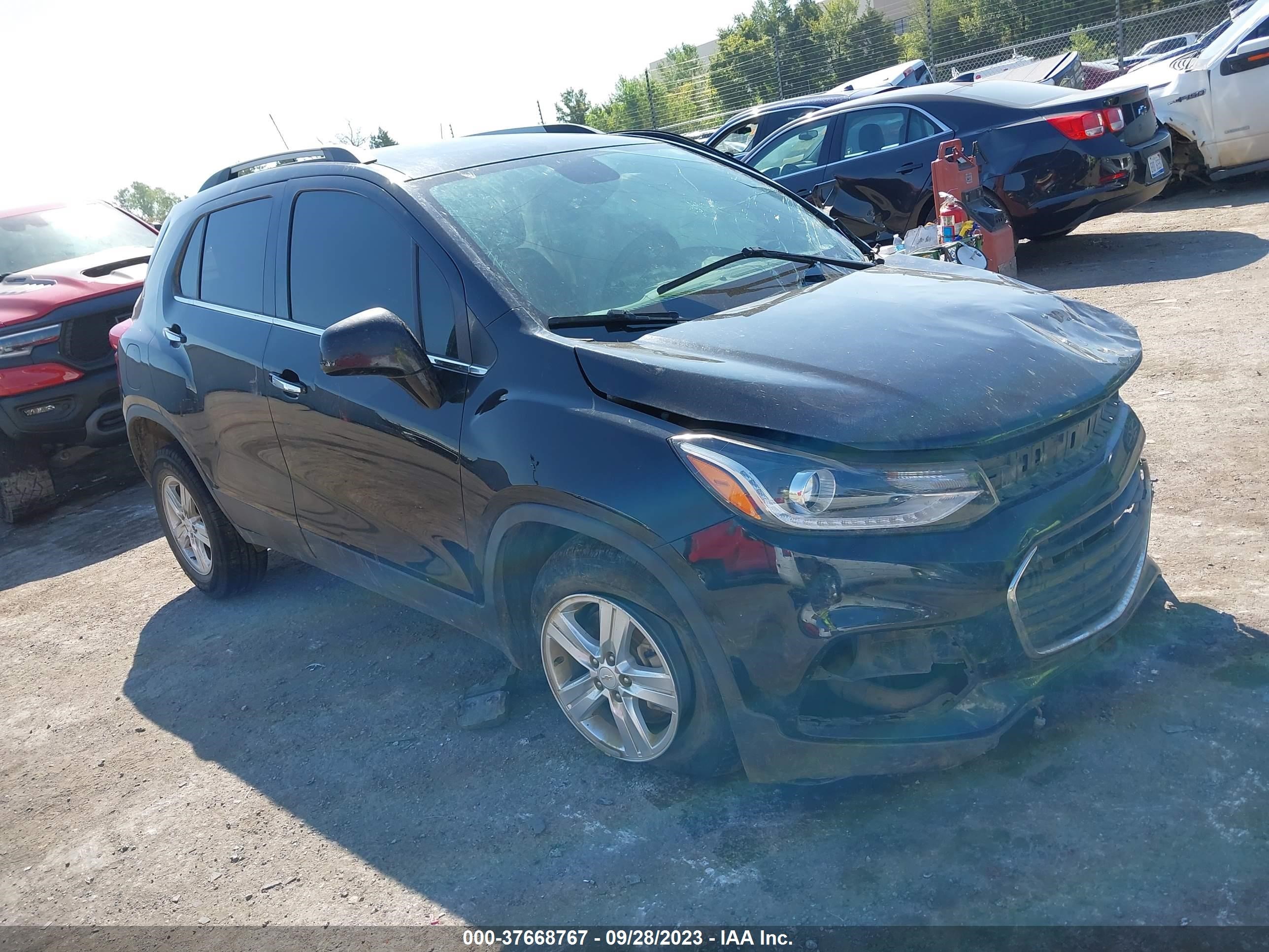 CHEVROLET TRAX 2019 kl7cjpsb1kb899313