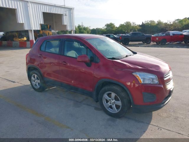 CHEVROLET TRAX 2015 kl7cjpsb2fb077450