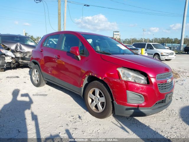 CHEVROLET TRAX 2015 kl7cjpsb2fb096323