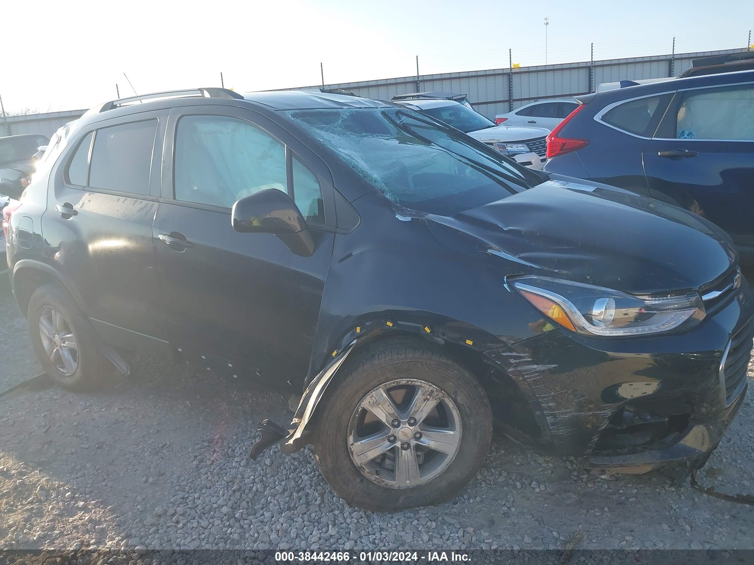 CHEVROLET TRAX 2021 kl7cjpsb2mb321465