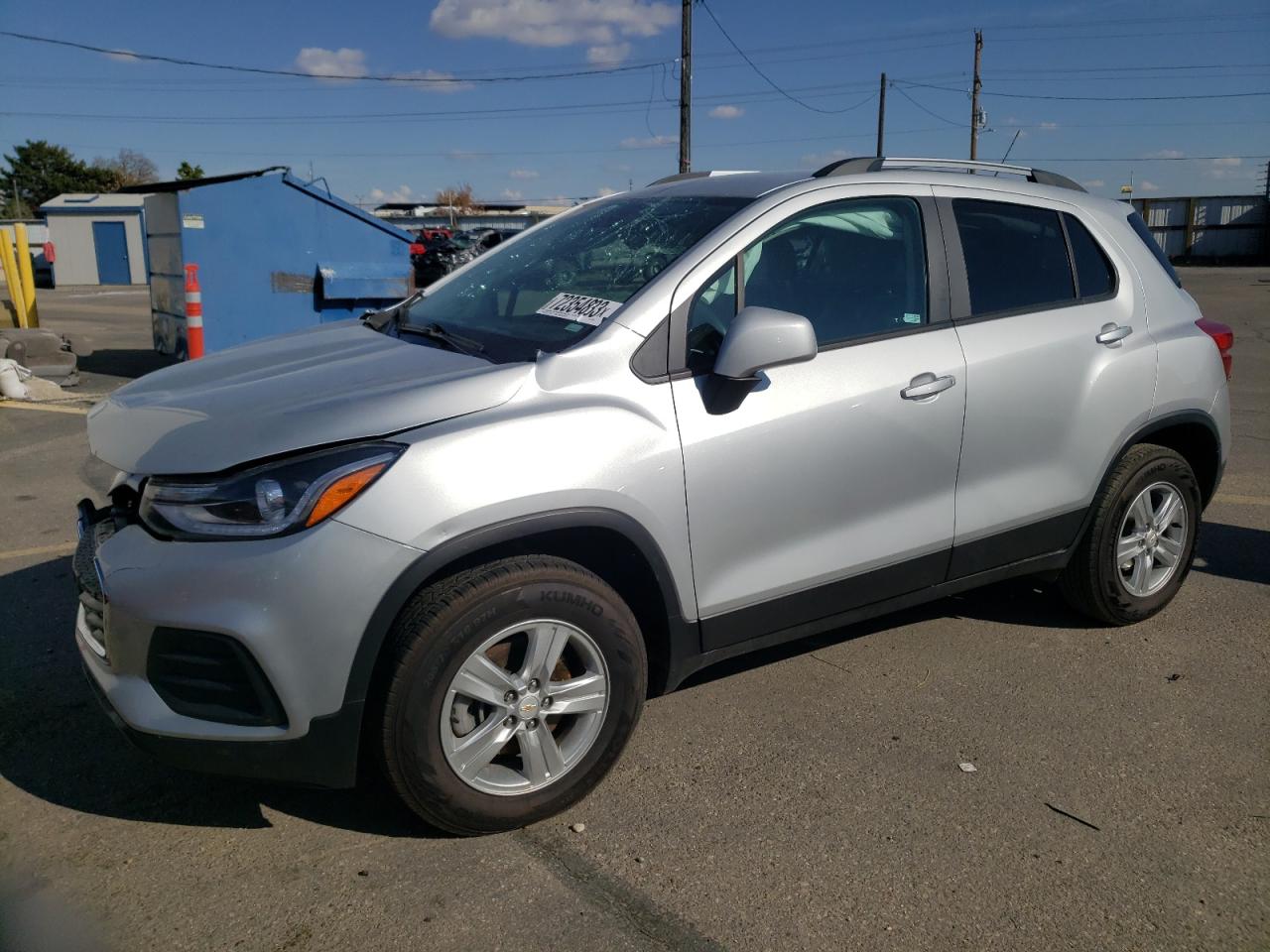 CHEVROLET TRAX 2021 kl7cjpsb2mb331610