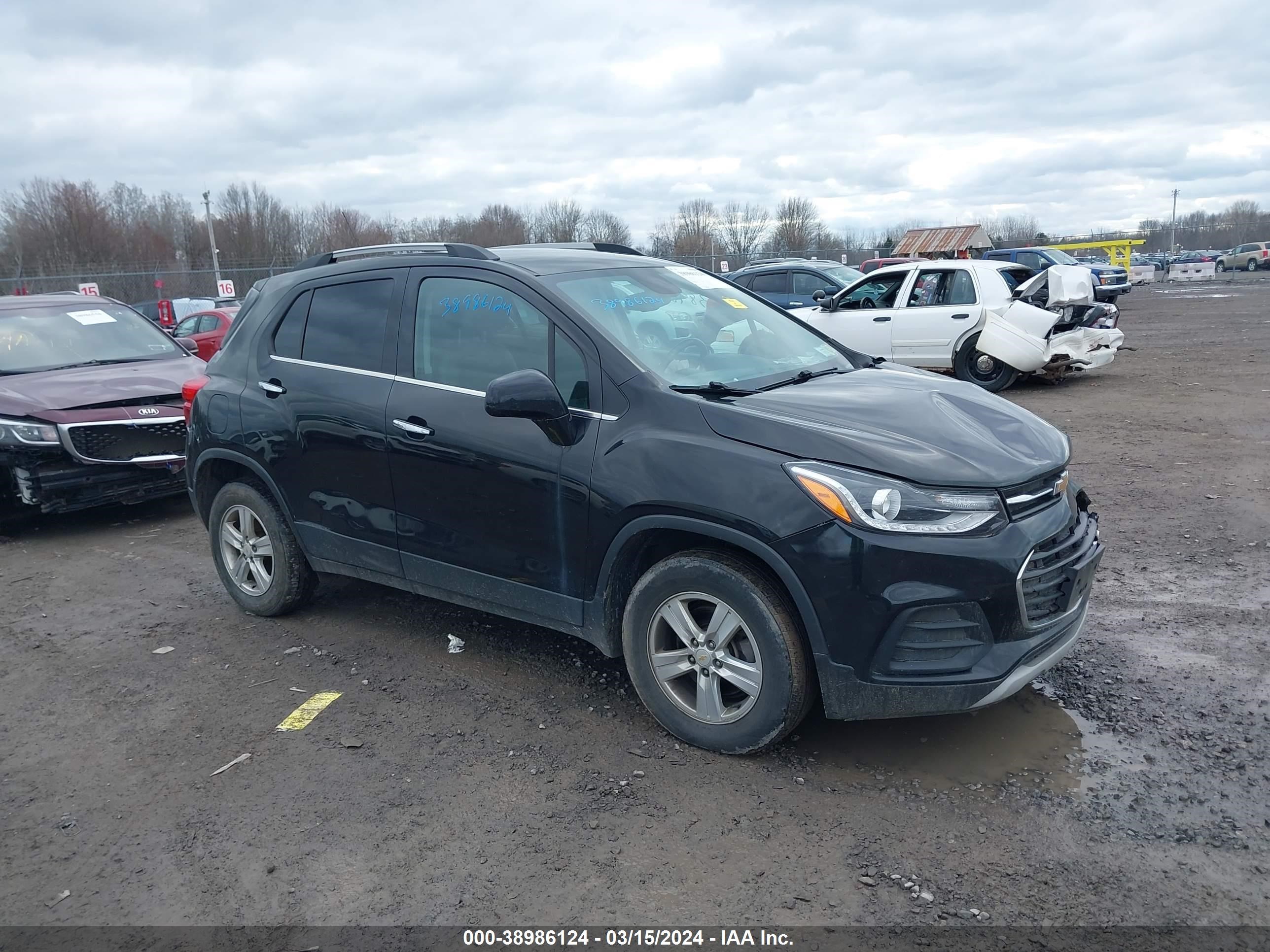 CHEVROLET TRAX 2019 kl7cjpsb3kb835192