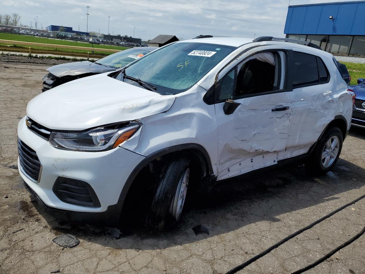 CHEVROLET TRAX 2021 kl7cjpsb3mb342390