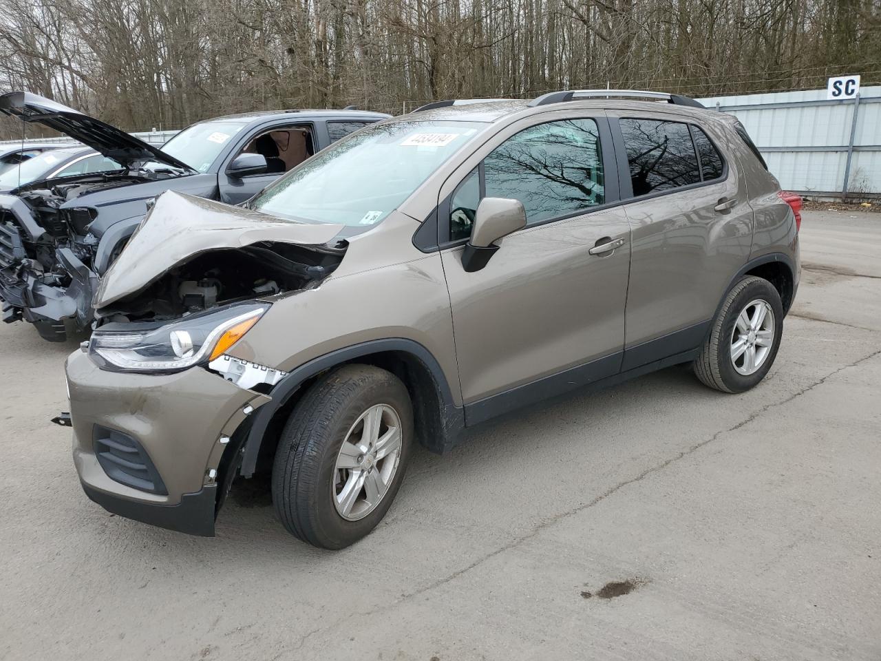 CHEVROLET TRAX 2021 kl7cjpsb3mb350179