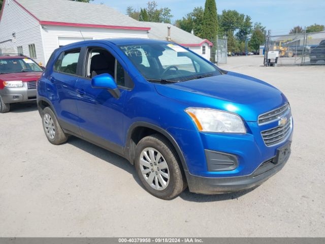 CHEVROLET TRAX 2015 kl7cjpsb4fb093245