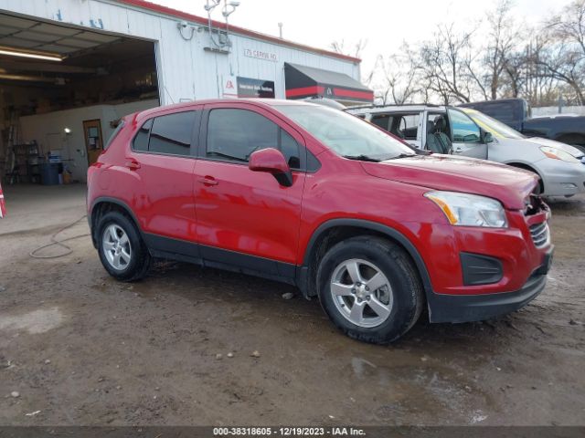 CHEVROLET TRAX 2015 kl7cjpsb4fb195306