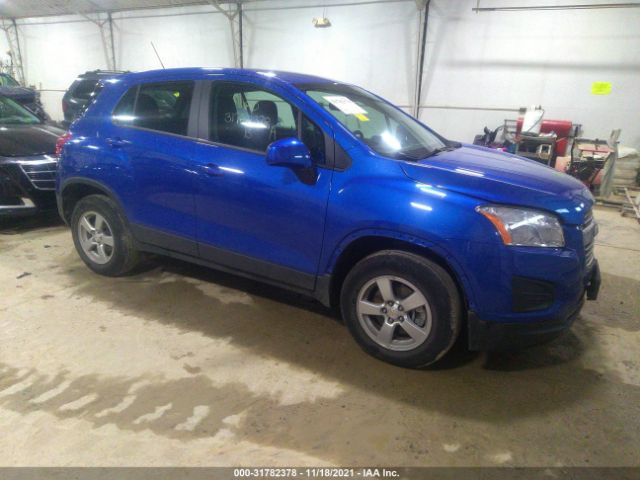 CHEVROLET TRAX 2015 kl7cjpsb4fb245329