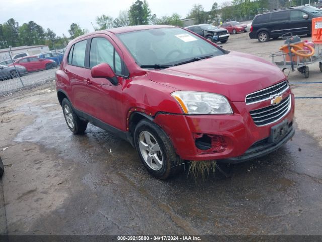 CHEVROLET TRAX 2015 kl7cjpsb5fb204496