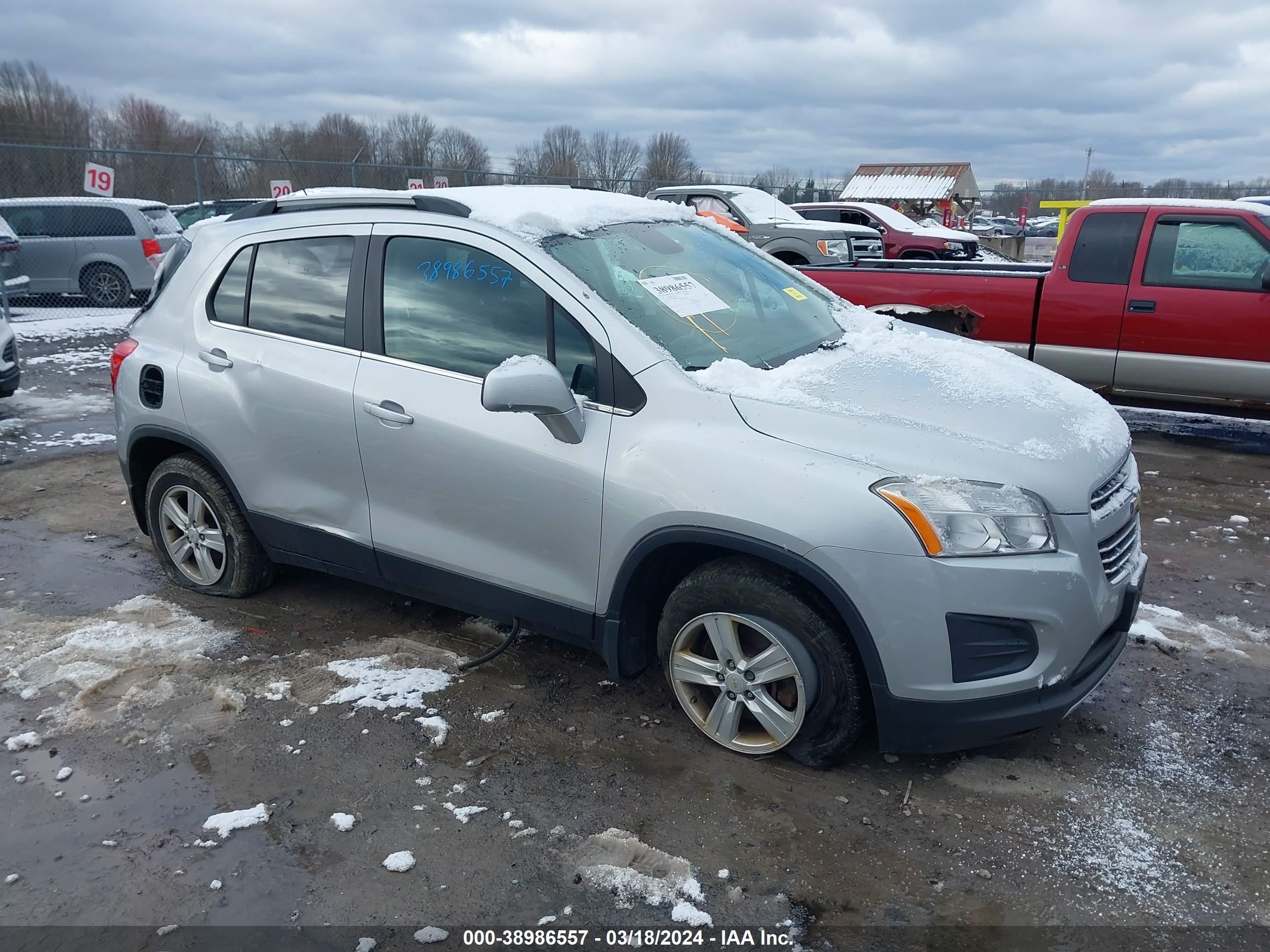 CHEVROLET TRAX 2016 kl7cjpsb5gb608643