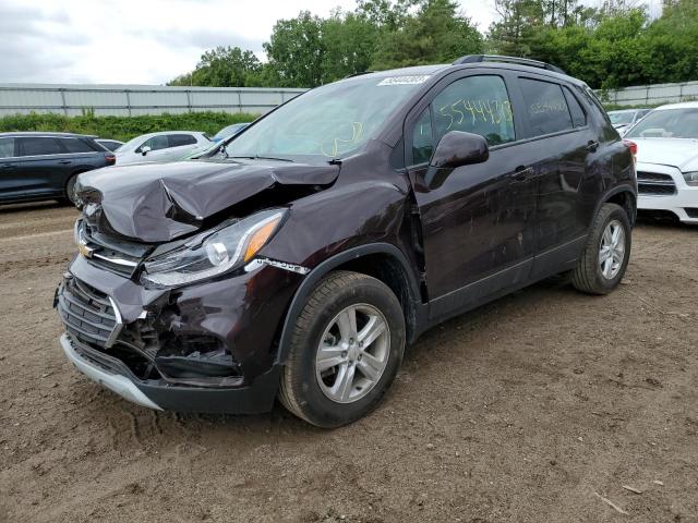 CHEVROLET TRAX 1LT 2021 kl7cjpsb6mb321145