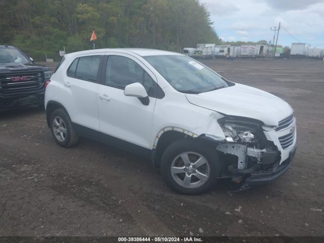 CHEVROLET TRAX 2015 kl7cjpsb7fb077573