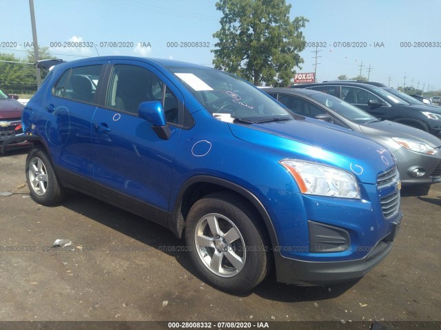 CHEVROLET TRAX 2015 kl7cjpsb7fb093594