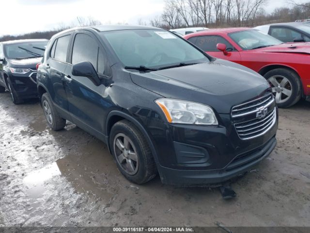 CHEVROLET TRAX 2015 kl7cjpsb7fb105436