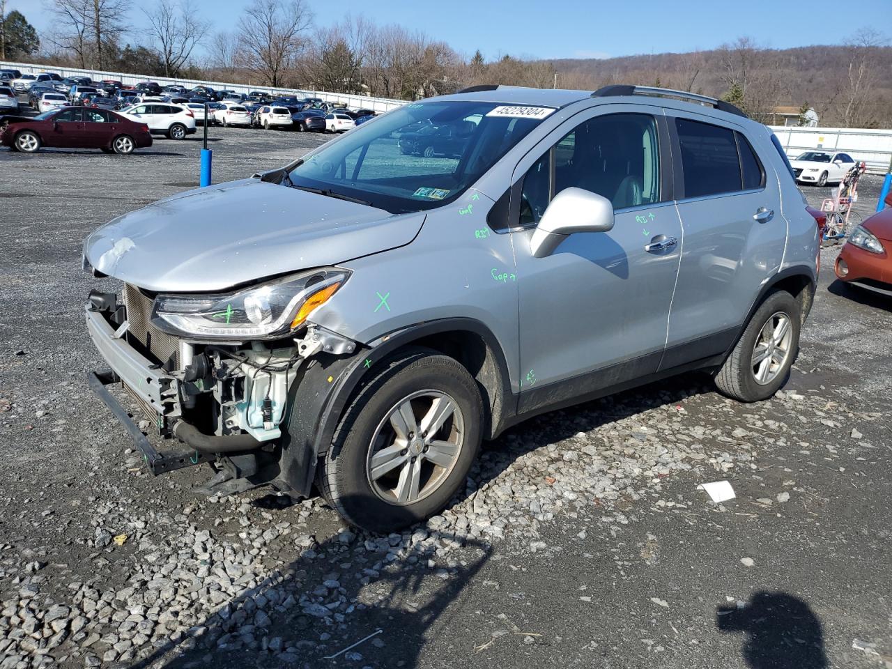 CHEVROLET TRAX 2018 kl7cjpsb7jb684730