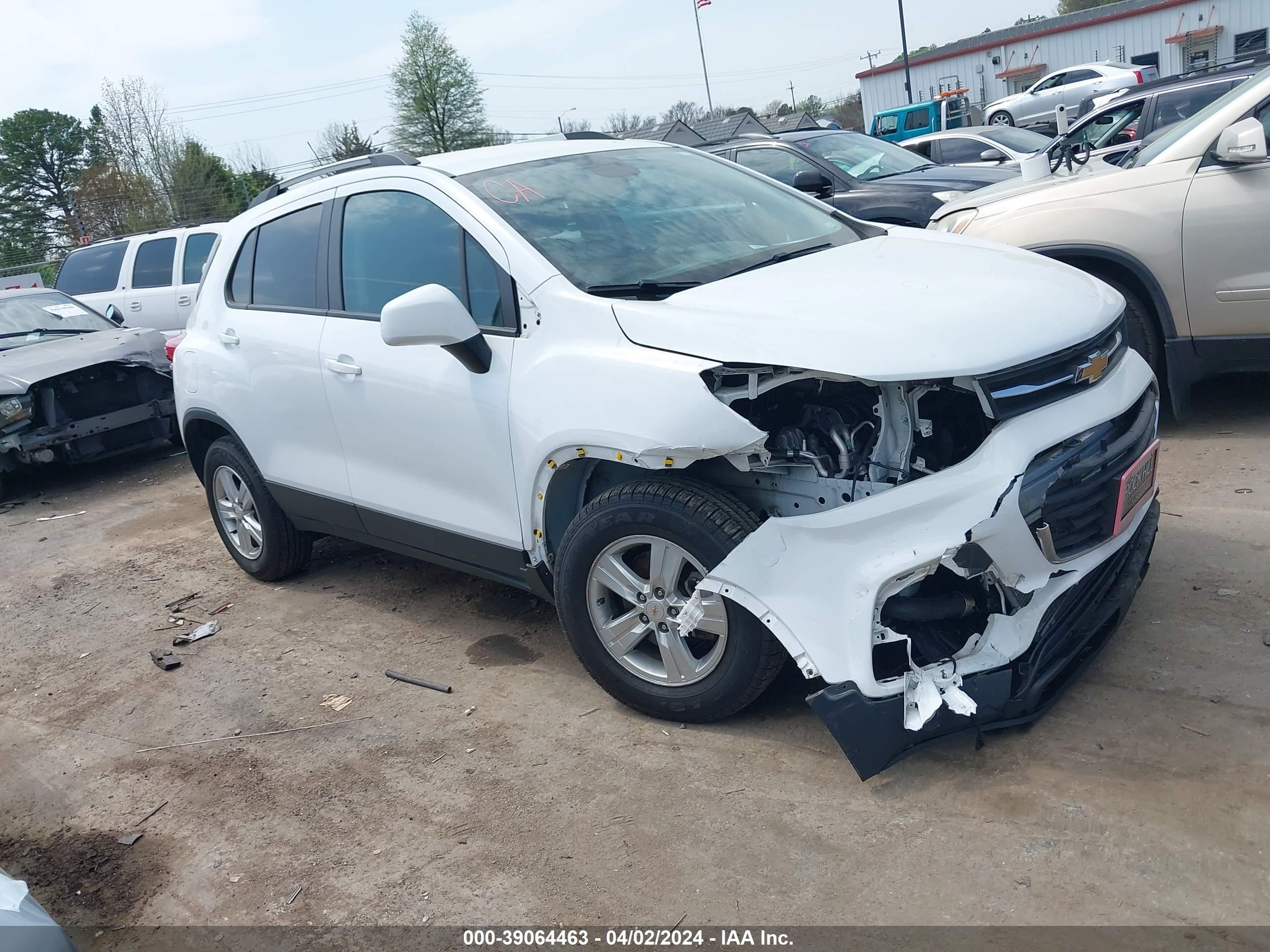 CHEVROLET TRAX 2021 kl7cjpsb7mb330730